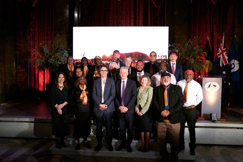 Traditional Owners met with His Majesty King Charles III. Mark Hilton