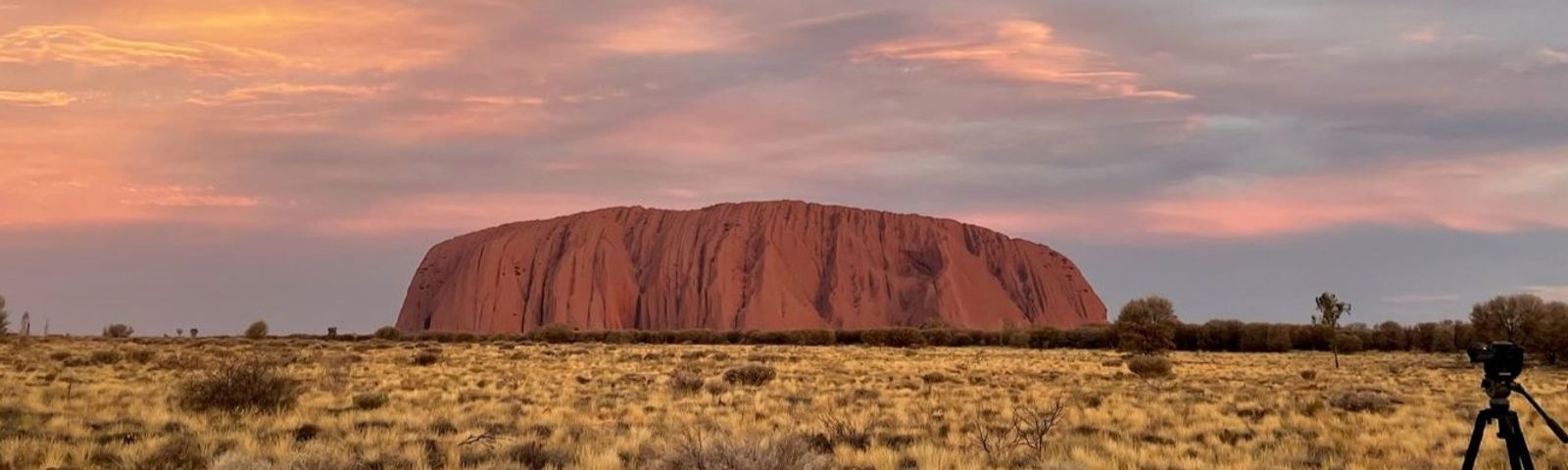 Sunset at Uluru