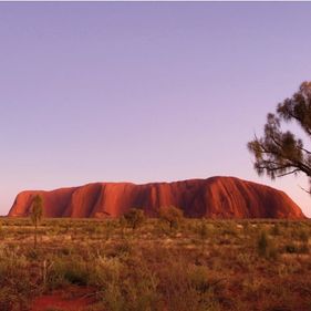 Uluru at sunrise. Photo: Steve Strike.