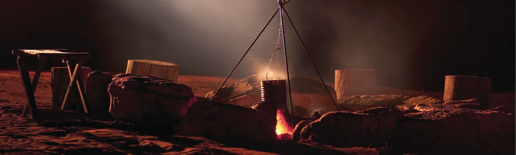 Making billy tea on the campfire. Photo: Tourism Australia