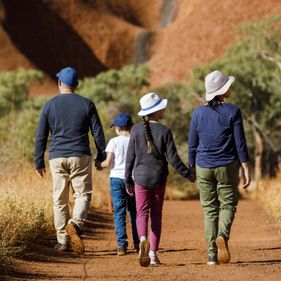 Uluru base walk. Photo: James Horan