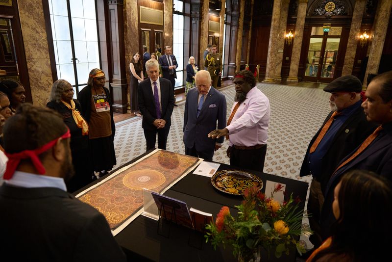 Traditional Owners met with His Majesty King Charles III. Mark Hilton
