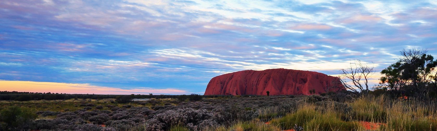 Uluru at sunset. Photo: Maree Clout