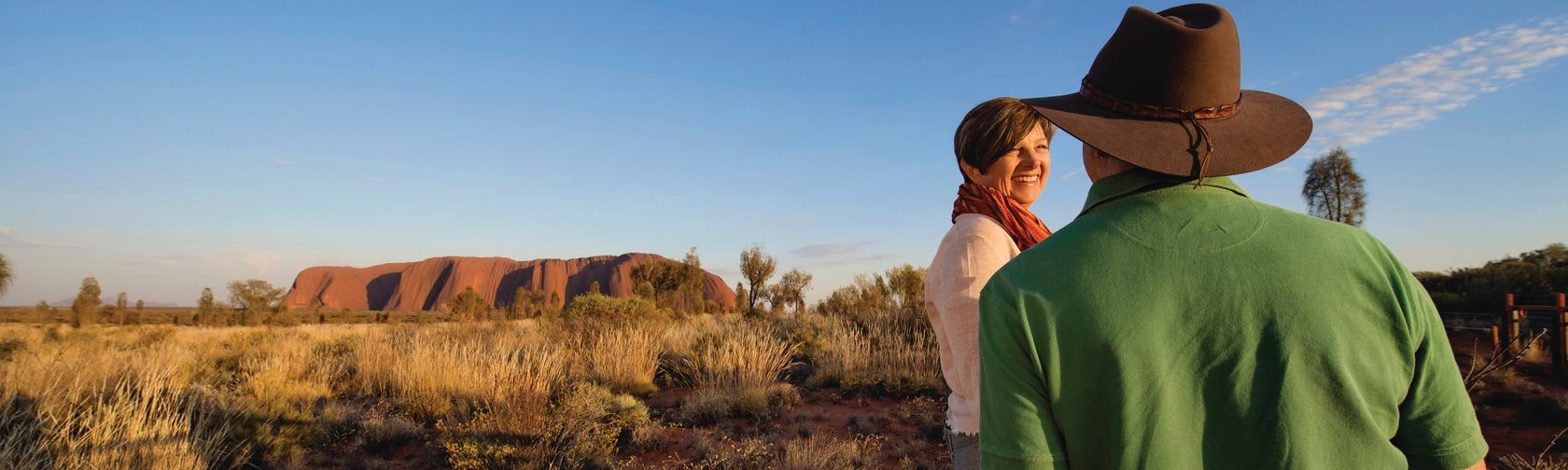 Watching the sunrise from Talinguru Nyakunytjaku. Photo: Tourism NT