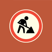 An icon of a construction worker